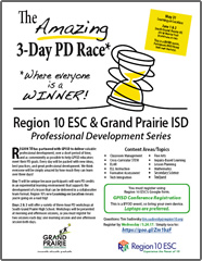 Amazing 3-Day PD Race brochure thumbnail