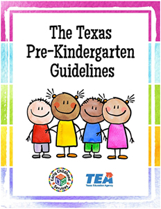 Cover of The Texas Pre-Kindergarten Guidelines book