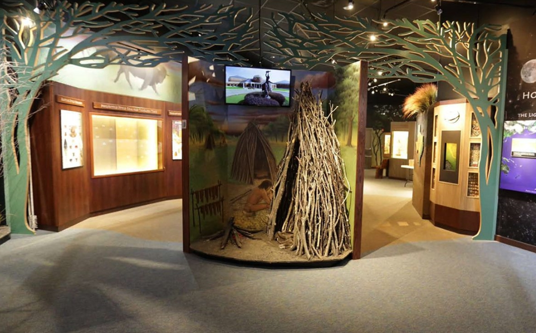The Pierce Museum - Hunters & Gatherers exhibit