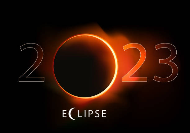 2023 Solar Eclipse eclipsed sun is the zero